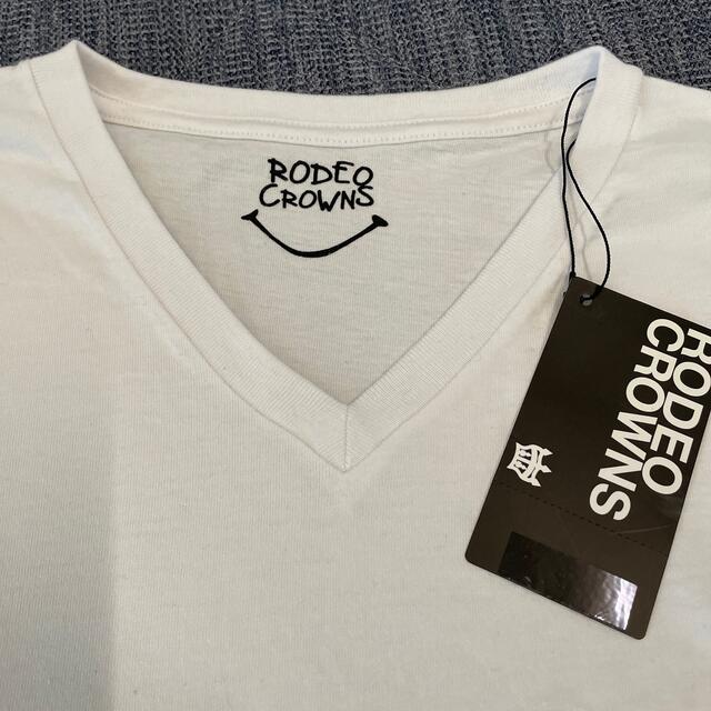 RODEO CROWNS(ロデオクラウンズ)のロデオクラウンズ　ニットポケット付きTシャツ レディースのトップス(Tシャツ(半袖/袖なし))の商品写真