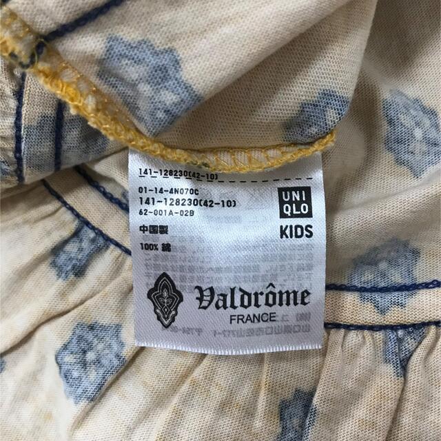 UNIQLO(ユニクロ)のUNIQLO  UT  Dalorome FRANCE  ノースリーブ   キッズ/ベビー/マタニティのキッズ服女の子用(90cm~)(Tシャツ/カットソー)の商品写真