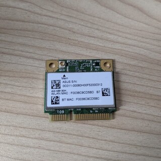 エイスース(ASUS)のASUS mini PCIe Wi-Fi/Bluetooth モジュール(PCパーツ)
