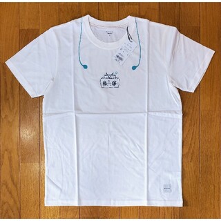 ポールスミス(Paul Smith)のポールスミス　新品　メンズ　Tシャツ(イヤホン/ホワイトL)(Tシャツ/カットソー(半袖/袖なし))