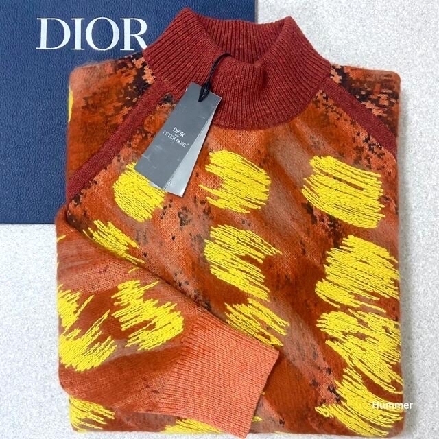 Dior(ディオール)のアロウ様専用 21AW~極美品 ディオールオム×ピータードイグ ニットセーター メンズのトップス(ニット/セーター)の商品写真