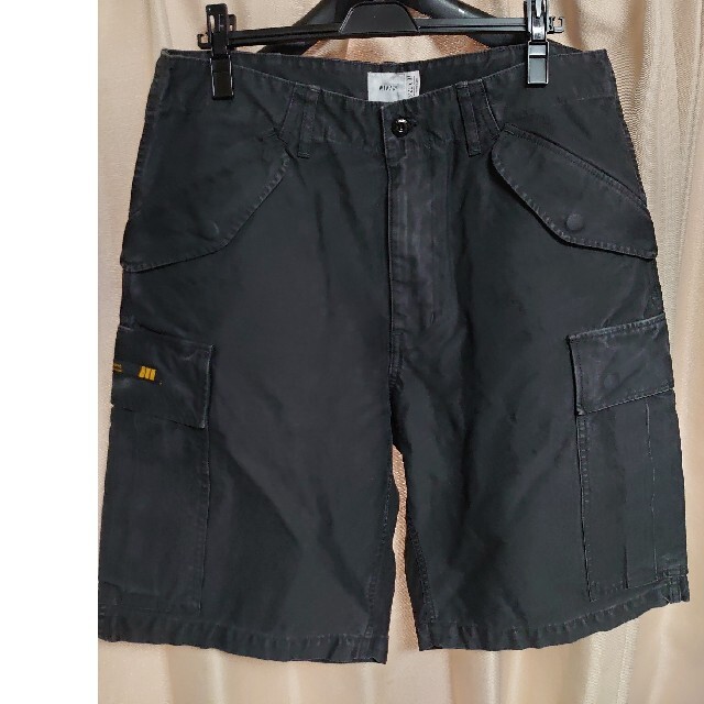 W)taps(ダブルタップス)のWTAPS 20SS Jungle Shorts 3 黒 ガーメントダイ加工 メンズのパンツ(ショートパンツ)の商品写真