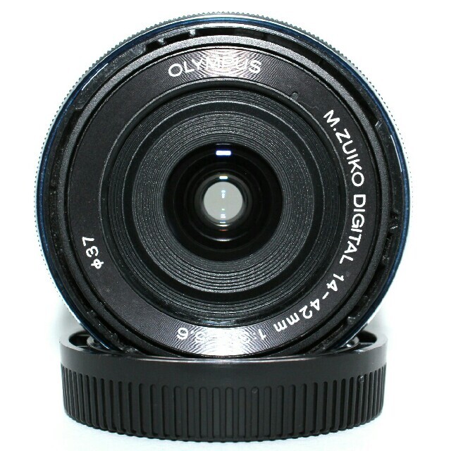 OLYMPUS(オリンパス)の美品☆オリンパスEZズームレンズ M.ZUIKO DIGITAL 14-42mm スマホ/家電/カメラのカメラ(レンズ(ズーム))の商品写真