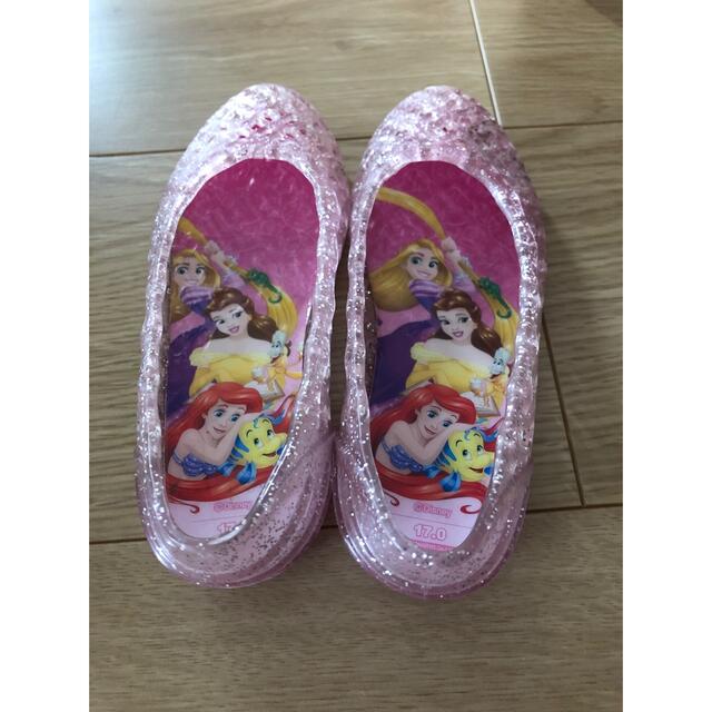 Disney(ディズニー)のディズニープリンセス　サンダル キッズ/ベビー/マタニティのキッズ靴/シューズ(15cm~)(サンダル)の商品写真