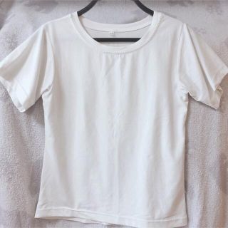 美品　白Tシャツ(Tシャツ/カットソー(半袖/袖なし))