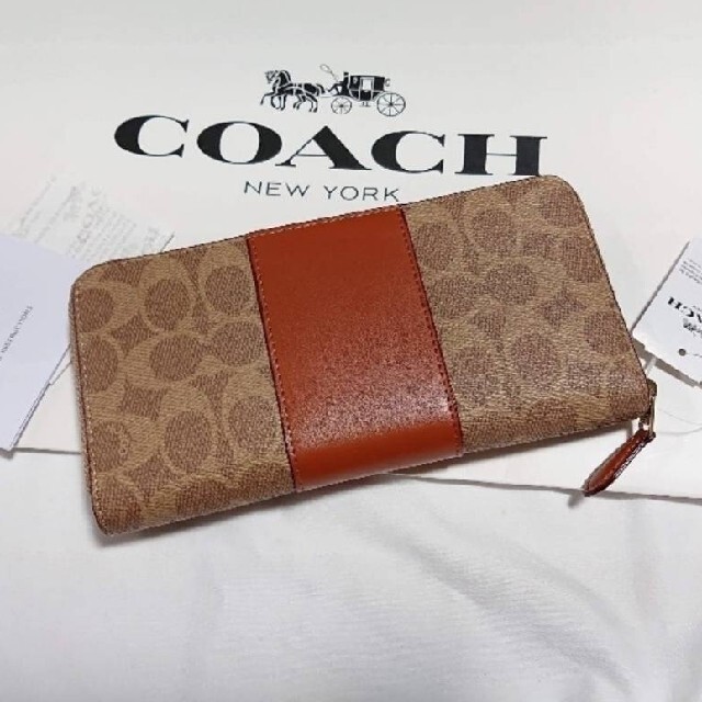 COACH(コーチ)のCOACH 新品未使用 シグネチャー長財布 レディースのファッション小物(財布)の商品写真