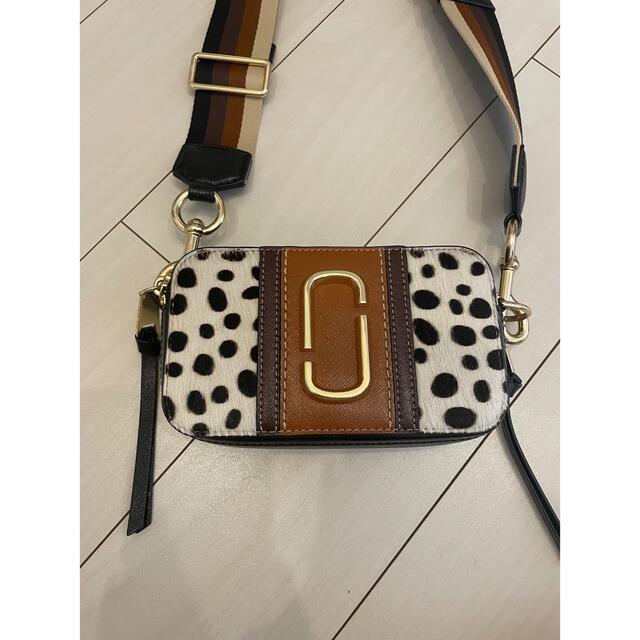 バッグMARC JACOBS スナップショット ダルメシアン柄