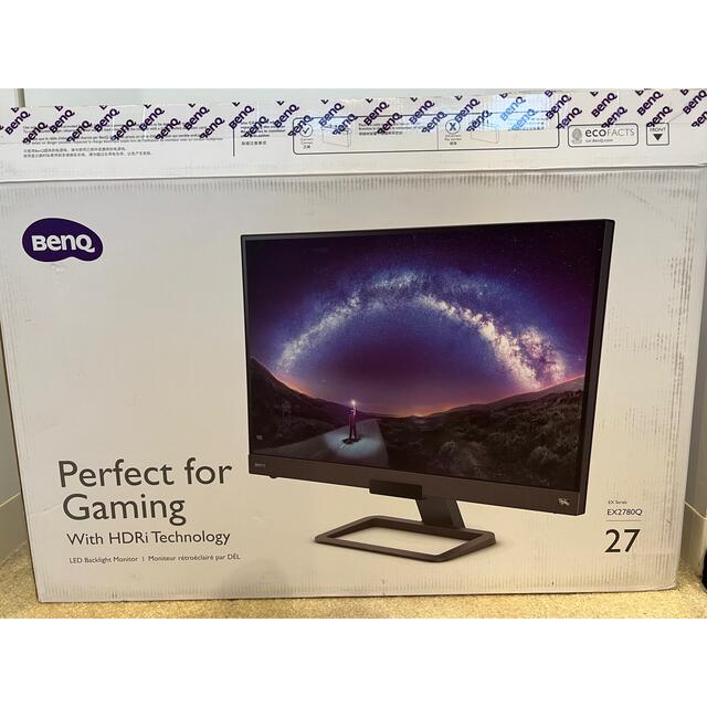 BenQ EX2780Q ゲーミングモニター - ディスプレイ