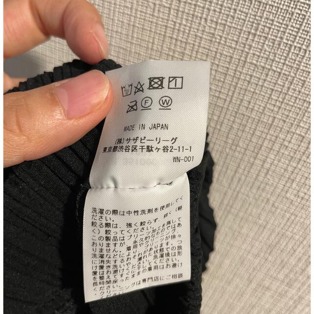 Ron Herman(ロンハーマン)のKana様専用　ten×ronherman プリーツパンツ　ブラック レディースのパンツ(その他)の商品写真