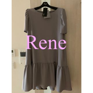 ルネ(René)の専用♡【極美品】ルネ　リラテックワンピース　リラテック　36(ひざ丈ワンピース)