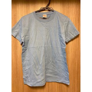 無地Tシャツ　水色　160 新品(Tシャツ/カットソー)