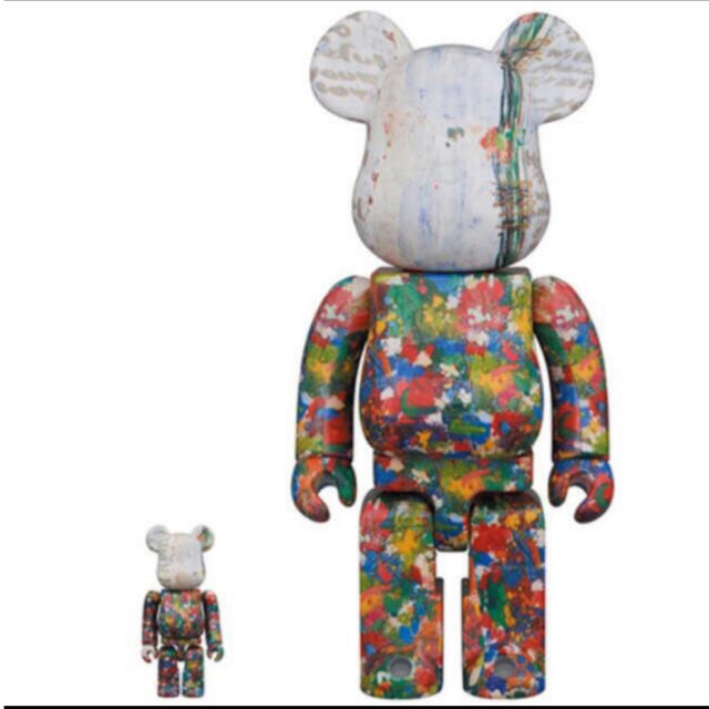 BE@RBRICK 木梨憲武《感謝》100％ & 400％　ベアブリック