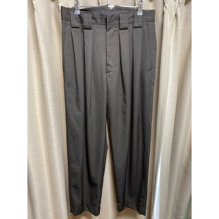 シュタイン(stein)のstein DOUBLE WIDE TROUSERS 19ss(スラックス)