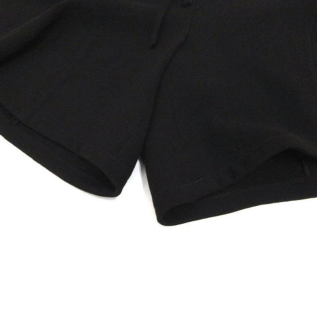 Kaon(カオン)のカオン Kaon キュロット ショートパンツ フレア 日本製 シンプル 黒 S レディースのパンツ(キュロット)の商品写真