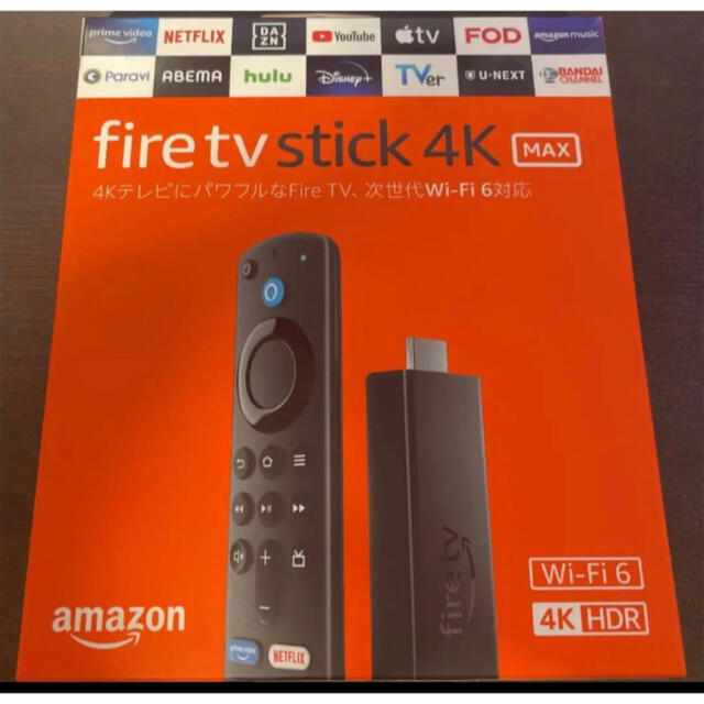 Fire TV Stick 4K Max - Alexa対応音声認識リモコン付属