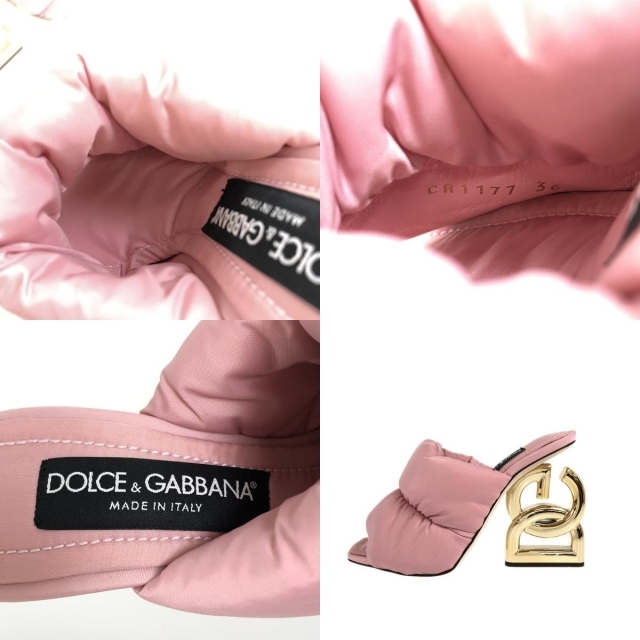 DOLCE&GABBANA(ドルチェアンドガッバーナ)のドルチェアンドガッバーナ レディース ミュール レディースの靴/シューズ(ミュール)の商品写真