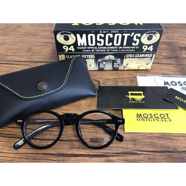 MOSCOT MILTZEN / モスコット ミルゼン 46 BLACK 1