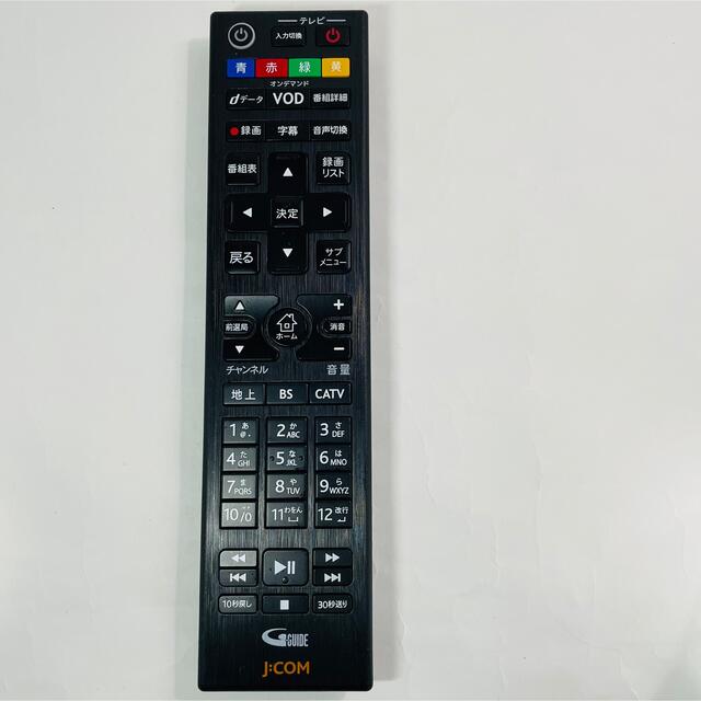 【しったん様専用 】J:COM テレビリモコン 060ー236500010 スマホ/家電/カメラのテレビ/映像機器(その他)の商品写真