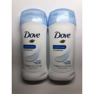 ユニリーバ(Unilever)のDove ダヴ デオドラントスティック オリジナルクリーン 制汗剤 2本(制汗/デオドラント剤)