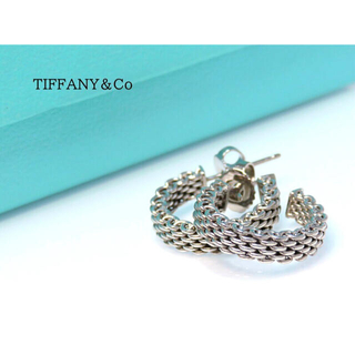 ティファニー(Tiffany & Co.)の花様専用 TIFFANY&Co ティファニー 750 サマセット フープピアス(ピアス)