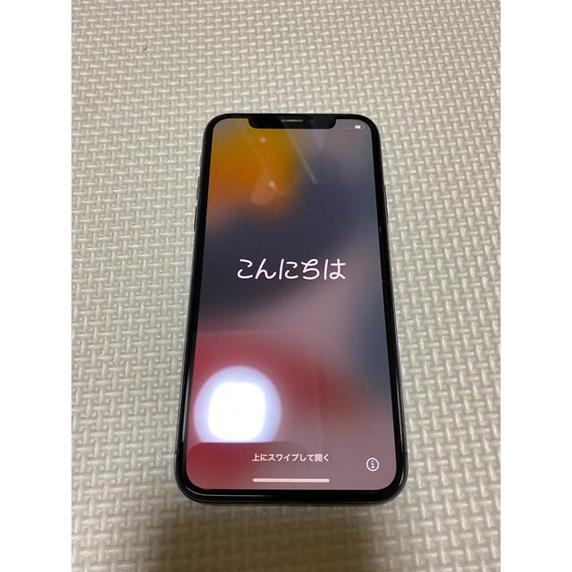 iPhoneX スペースグレイ　256GB