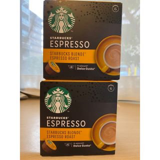 スターバックスコーヒー(Starbucks Coffee)の【ドルチェグスト】2箱　スタバ　エスプレッソ　ロースト(コーヒー)