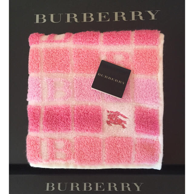 BURBERRY(バーバリー)のバーバリー☆タオルハンカチ レディースのファッション小物(ハンカチ)の商品写真