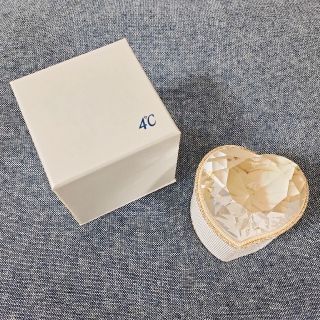 ヨンドシー(4℃)の4℃ ヨンドシー アクセサリーケース ハート クリスタル 箱 ケース 小物入れ(その他)