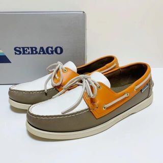 パラブーツ(Paraboot)の☆良品 セバゴ SEBAGO レザー デッキシューズ ローファー モカシン(ドレス/ビジネス)