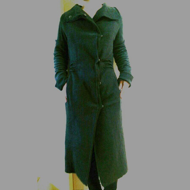 LE CIEL BLEU(ルシェルブルー)のウール ロングコート レディースのジャケット/アウター(ロングコート)の商品写真