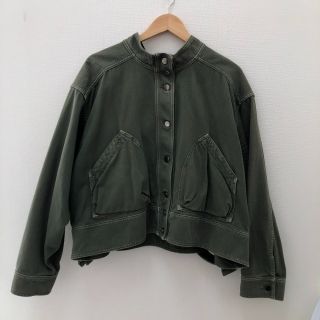 ヴァレンティノ(VALENTINO)の□□VALENTINO バレンチノ レディースデニムジャケット　サイズ46(XL) PB0DC00S3WC825 オリーブ(その他)