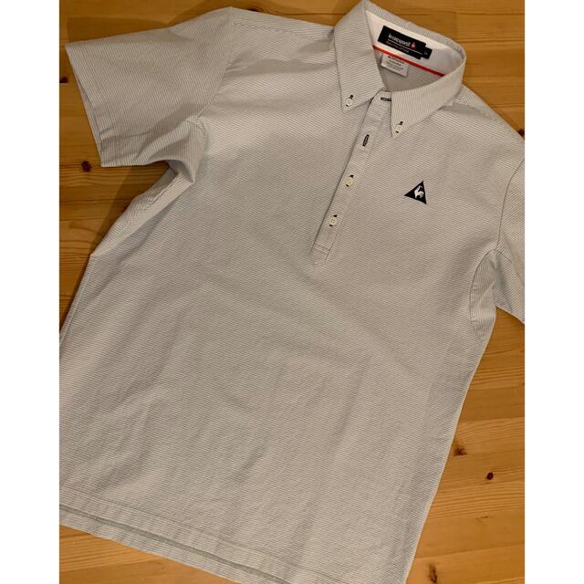 le coq sportif(ルコックスポルティフ)のle coq sportif メンズポロシャツ　LL スポーツ/アウトドアのゴルフ(ウエア)の商品写真