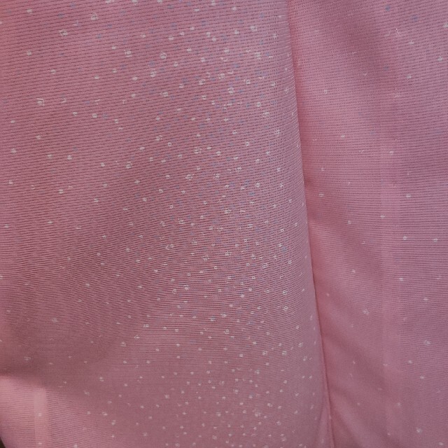 夏物　絽　洗える着物　小紋　サイズL　しつけ糸付き レディースの水着/浴衣(着物)の商品写真