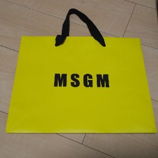 エムエスジイエム(MSGM)のMSGM ショップ袋(ショップ袋)