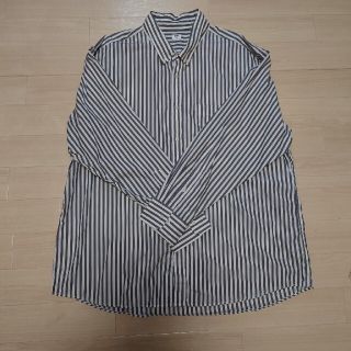 ユニクロ(UNIQLO)の4XL　ユニクロ　メンズ　ストライプシャツ(シャツ)