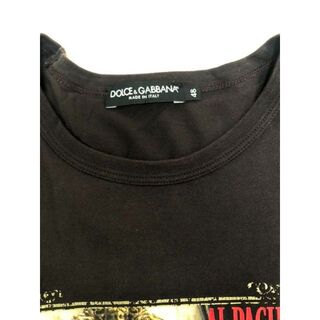 DOLCE&GABBANA アルパチーノ　Tシャツ　48　ブラック