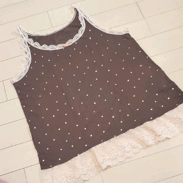 franche lippee(フランシュリッペ)のフランシュリッペ♡りんごドット インナー レディースのトップス(キャミソール)の商品写真