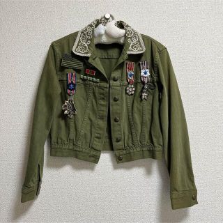 アリスアンドオリビア Gジャン/デニムジャケット(レディース)の通販 22 オフィシャル Gジャン デニムジャケット アリスアンドオリビア Gジャン/デニムジャケット