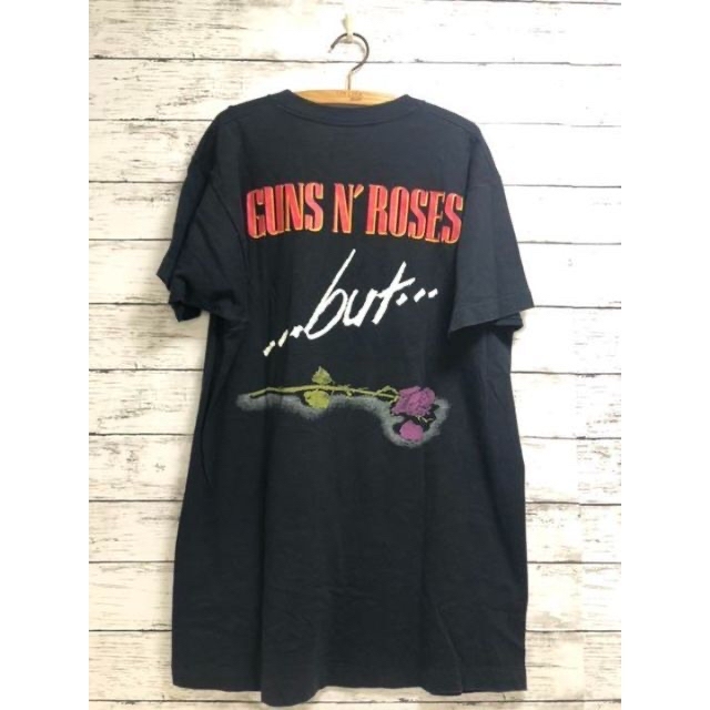 ガンズアンドローゼズ GUNS'N'ROSES Tシャツ ビンテージ 1989年 【感謝