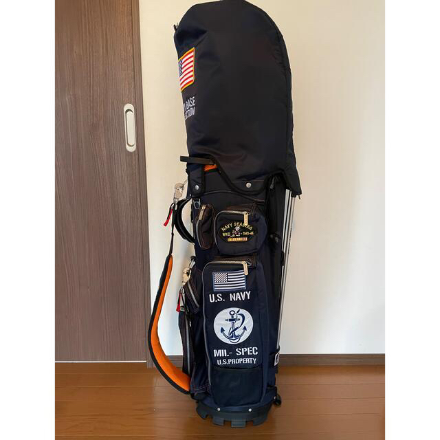 アーミーベースコレクション　スタンドバック付き(C2B2-SYSTEM) スポーツ/アウトドアのゴルフ(バッグ)の商品写真