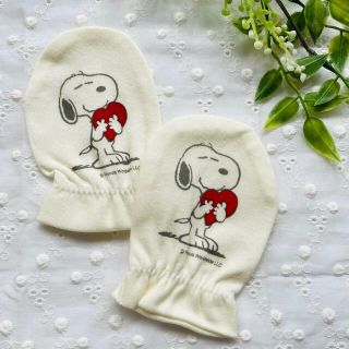 スヌーピー(SNOOPY)のPEANUTS SNOOPY ベビーミトン(手袋)