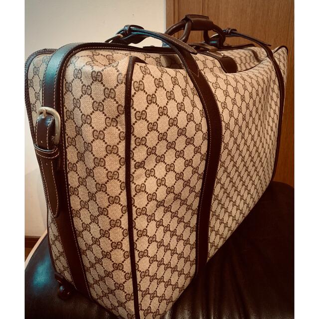 安い好評】 vintage！OLD GUCCI ！ 希少なオールドグッチの大型旅行鞄