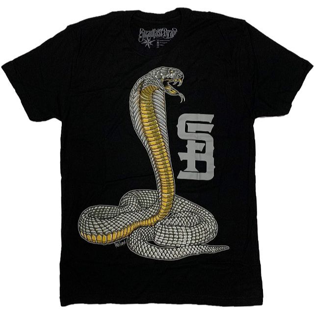 ステッドファストブランド Cobra tattooプリント Tシャツ M