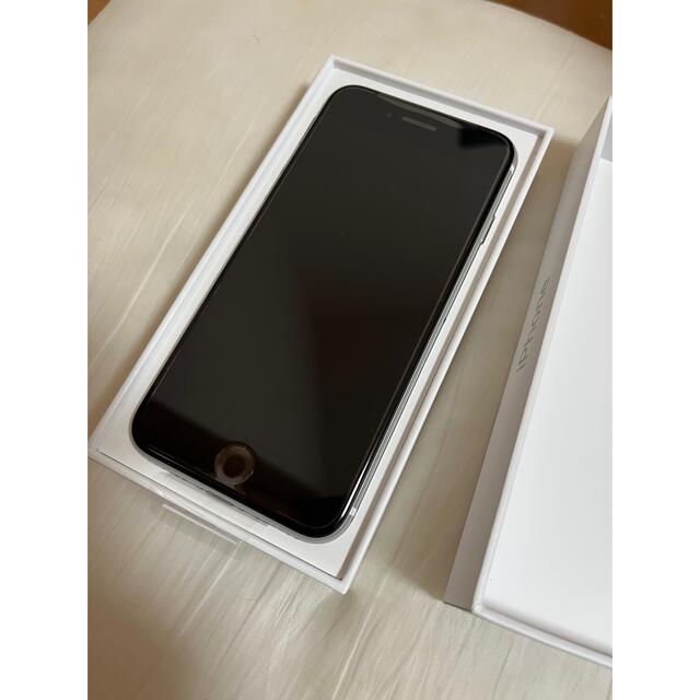 iPhoneSE2 64GB  ホワイト SIMフリースマートフォン/携帯電話