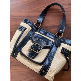 コーチ(COACH)のコーチ　トートバッグ　カゴバッグ(トートバッグ)