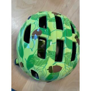 モンベル(mont bell)のサイクルヘルメット 黄色・緑色Kid's 48-52 モンベル　(自転車)