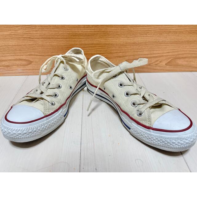 CONVERSE(コンバース)のコンバース オールスター オックス ナチュラル ホワイト　22.5cm レディースの靴/シューズ(スニーカー)の商品写真