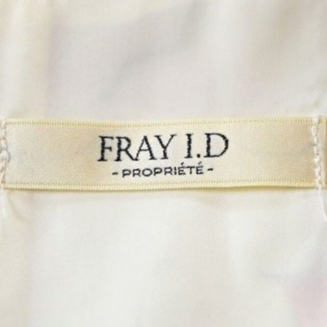 FRAY I.D(フレイアイディー)のFRAY I.D レディース 総柄 フレア タック ギャザー ワンピース ドレス レディースのワンピース(ひざ丈ワンピース)の商品写真