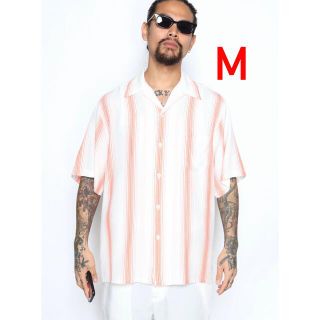 WACKO MARIA - WACKO MARIA STRIPED OPENCOLLAR SHIRT Mの通販 by なる ...