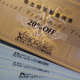 ゼビオ　株主優待　20%&10%(その他)